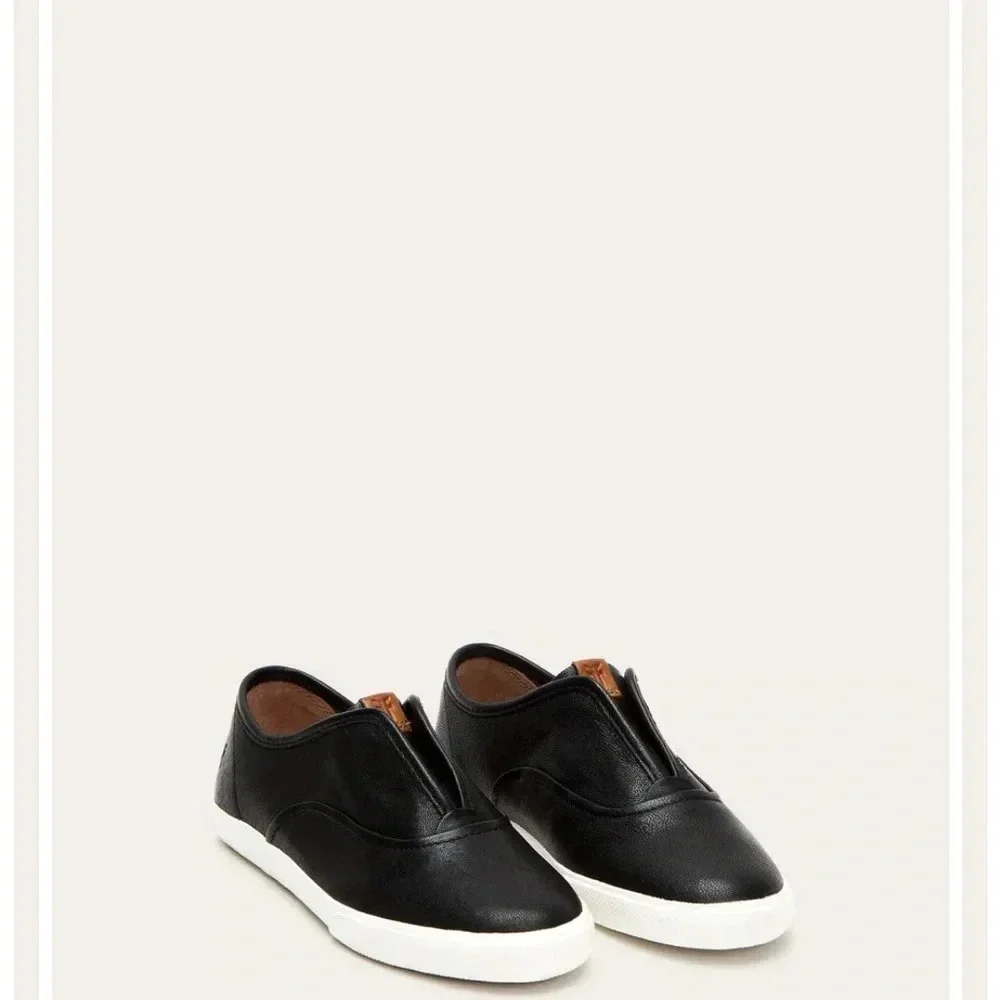 Frye Maya Cvo Leather Slip On Sneakers